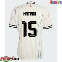 Camiseta Japón Daichi Kamada #15 Visitante Equipación Mundial 2026 manga corta